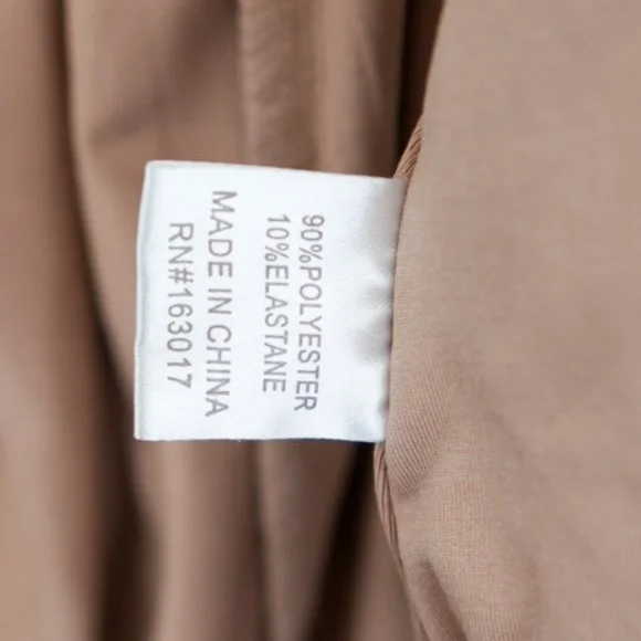 Princess Polly Jude Long Sleeve Bodysuit - Brown Size 8 - Picture 7 of 7